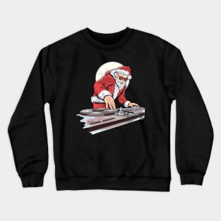 DJ Santa Crewneck Sweatshirt